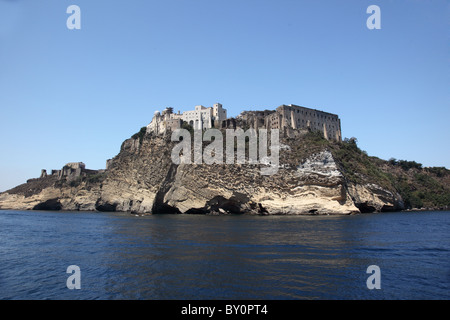 Terra Murata, l'île de Procida, région de Campanie en Italie, Europe Banque D'Images