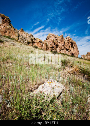 Rock formation à base de diables, Loveland Colorado Banque D'Images