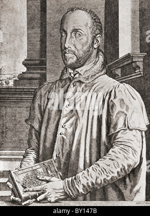 Antoine Perrenot de Granvelle, 1517 à 1586, comte de La Baume Saint Amour. Le cardinal et homme politique français. Banque D'Images