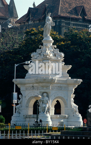 Flora-Fountain Hutatma Chowk, Bombay (Mumbai), Maharashtra, Inde Banque D'Images