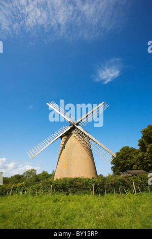 Moulin à Vent de Bembridge, Isle of Wight, Hampshire, Angleterre Banque D'Images