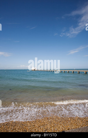 Bembridge Pier Isle of Wight, Hampshire, Angleterre Banque D'Images