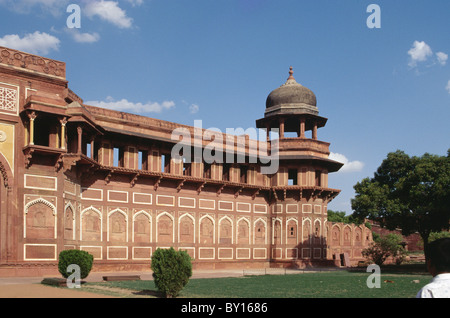 Fort, Agra, Utar Pradesh, Inde Banque D'Images