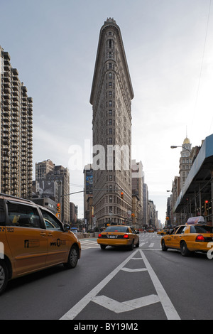 Flatiron Building, New York City, États-Unis d'Amérique Banque D'Images