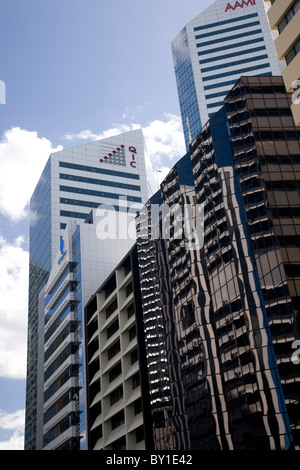 Skyscraper tours à Brisbane CBD,Queensland Banque D'Images