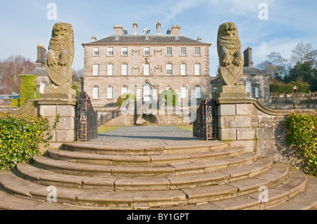 Pollok House Pollok Park Glasgow Ecosse Banque D'Images