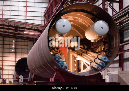 À l'intérieur d'un module de puissance de la P2 Pelamis wave converter Photo : Russell Sneddon | TheScribe.eu Banque D'Images