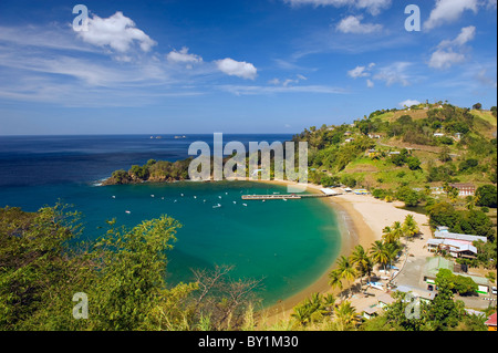 Les Caraïbes, Trinité-et-Tobago, l'île de Tobago, Bloody Bay Banque D'Images