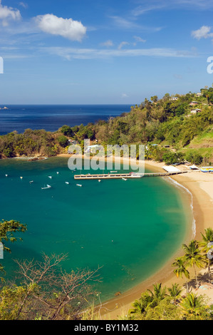 Les Caraïbes, Trinité-et-Tobago, l'île de Tobago, Bloody Bay Banque D'Images