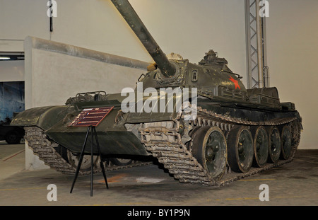 Char russe T34 tank affichage à Saumur tank museum, France Banque D'Images