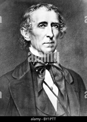 John Tyler, Jr. dixième président de l'United States Banque D'Images