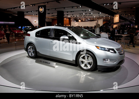 Chevrolet Volt à la North American International Auto Show Banque D'Images