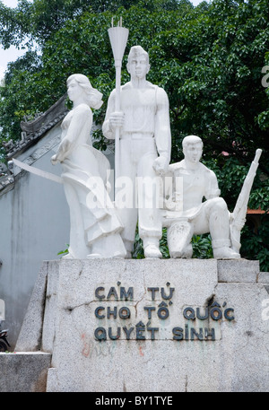 Monument commémoratif de guerre. Hanoi, Vietnam. Banque D'Images