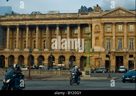 Paris, France, scènes de rue, place de la Concorde, le trafic Banque D'Images