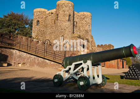 Rye Château Ypres Tower Rye East Sussex England Banque D'Images