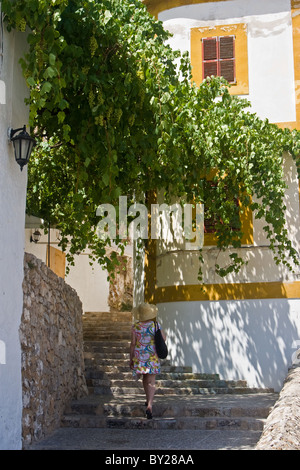 Dalt Vila (la vieille ville), Ibiza Banque D'Images