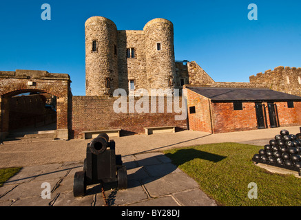 Rye Château Ypres Tower Rye East Sussex England Banque D'Images