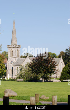 Stanmer Park Stanmer Église dans près de Brighton. East Sussex. L'Angleterre Banque D'Images