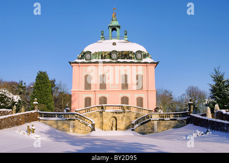 Moritzburg Fasanenschlösschen im Winter - Petit Château de Moritzburg faisan en hiver 02 Banque D'Images