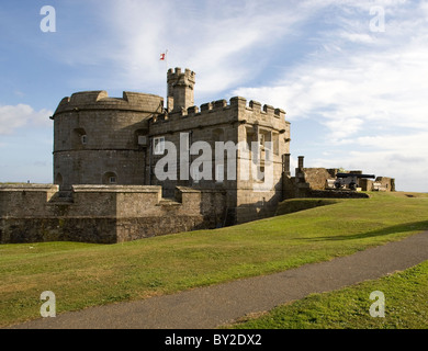 Le Château de Pendennis, Falmouth, Cornwall Banque D'Images