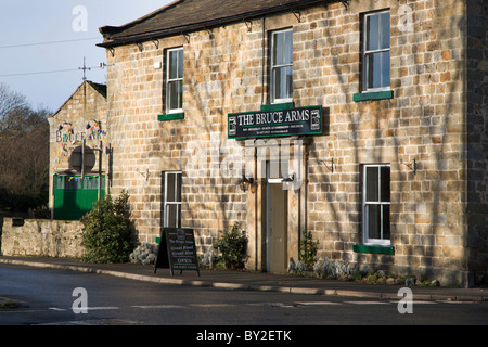 Le Bras Nord Ouest Bruce Tanfield Yorkshire Angleterre Banque D'Images