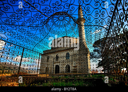 La Grèce, l'Ioannina. La mosquée de Fethiye dans la citadelle ('Ic Kale'-'Château intérieur') de la vieille ville, 'avec' Ali Pasha's Tomb. Banque D'Images