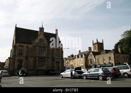 Stow on the Wold Market Place Banque D'Images