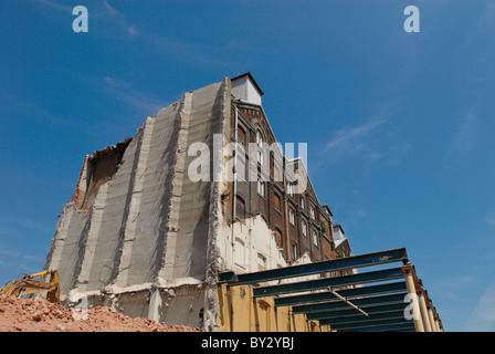 Démolition de nouvelles Marina Ipswich UK Banque D'Images
