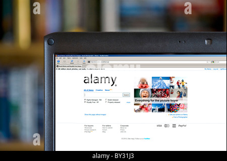 La recherche d'images en ligne sur le site web de la bibliothèque photo stock Alamy, UK Banque D'Images