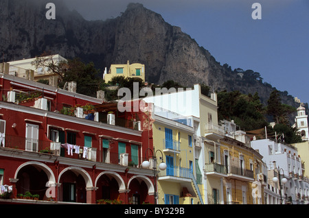 Marina Grande, Capri, Italie Banque D'Images