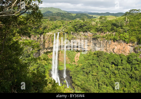 Alexandra Falls, le Parc National des Gorges de Rivière Noire, Ile Maurice Banque D'Images