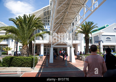 Entrée Quai Victoria Waterfront à Cape Town Banque D'Images