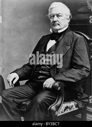 Millard Fillmore, Président Millard Fillmore a été le 13e président des États-Unis Banque D'Images