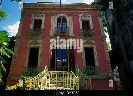 La maison de Victor Schoelcher, musée, Musée Schoelcher, le musée Victor Schoelcher, Pointe-à-Pitre, Grande-Terre, Guadeloupe, France, French West Indies Banque D'Images