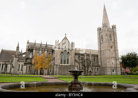 La Cathédrale St Patrick. Dublin, Irlande Banque D'Images