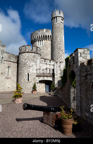 19ème siècle château de Blackrock sur les rives de la rivière Lee, maintenant un planétarium et Observatoire, la ville de Cork, Irlande Banque D'Images