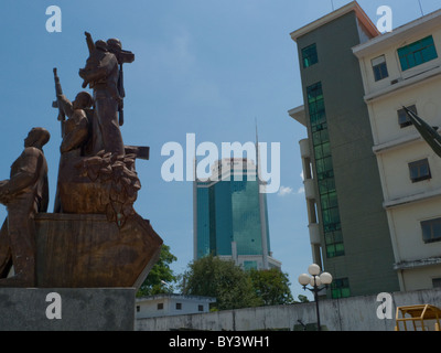 Statues communistes, Ho Chi Minh City, Vietnam Banque D'Images