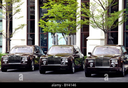 Rolls Royce limousine voitures Macau Banque D'Images