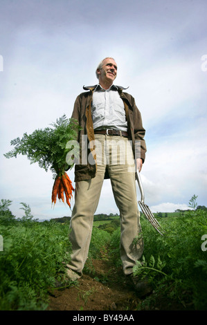 Portrait de Patrick Holden directeur de la Soil Association Banque D'Images