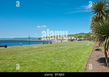 Largs Promenade North Ayrshire en Écosse Banque D'Images