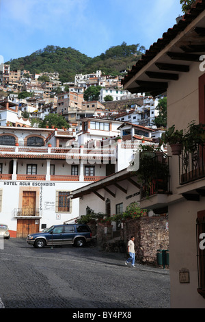 Taxco, ville coloniale bien connu pour ses marchés d'argent, l'État de Guerrero, au Mexique, en Amérique du Nord Banque D'Images