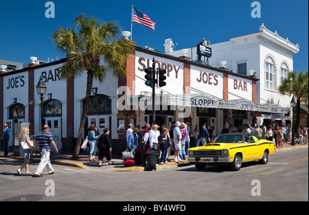 Sloppy Joe's Bar Key West, Floride Banque D'Images