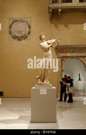 Orpheus, marbre, par Cristoforo Stati, fin 16ème-début du 17e siècle, Metropolitan Museum of Art, New York City Banque D'Images