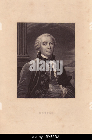 Georges-Louis Leclerc, Comte de Buffon (1707-1788), naturaliste français, Banque D'Images