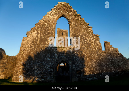 Kilcrea couvent franciscain (1465), près de fours, comté de Cork, Irlande Banque D'Images