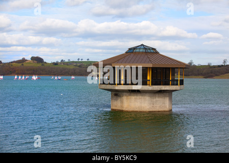 Attirer l'arrêt de l'eau tour,Carsington.Angleterre Derbyshire Banque D'Images