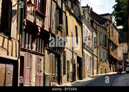 Auxerre (89) : la vieille ville Banque D'Images