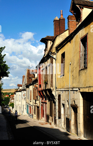 Auxerre (89) : la vieille ville Banque D'Images