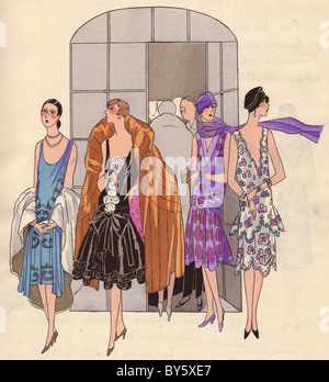 1920 Tenue de soirée d'AGB Banque D'Images