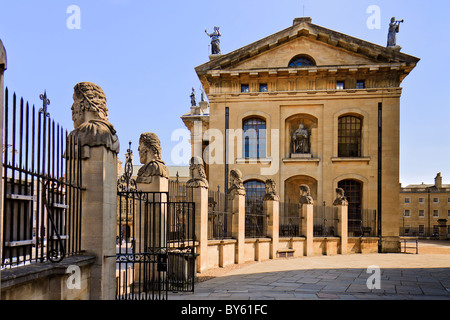Sheldonian Theatre d'Oxford au Royaume-Uni Banque D'Images